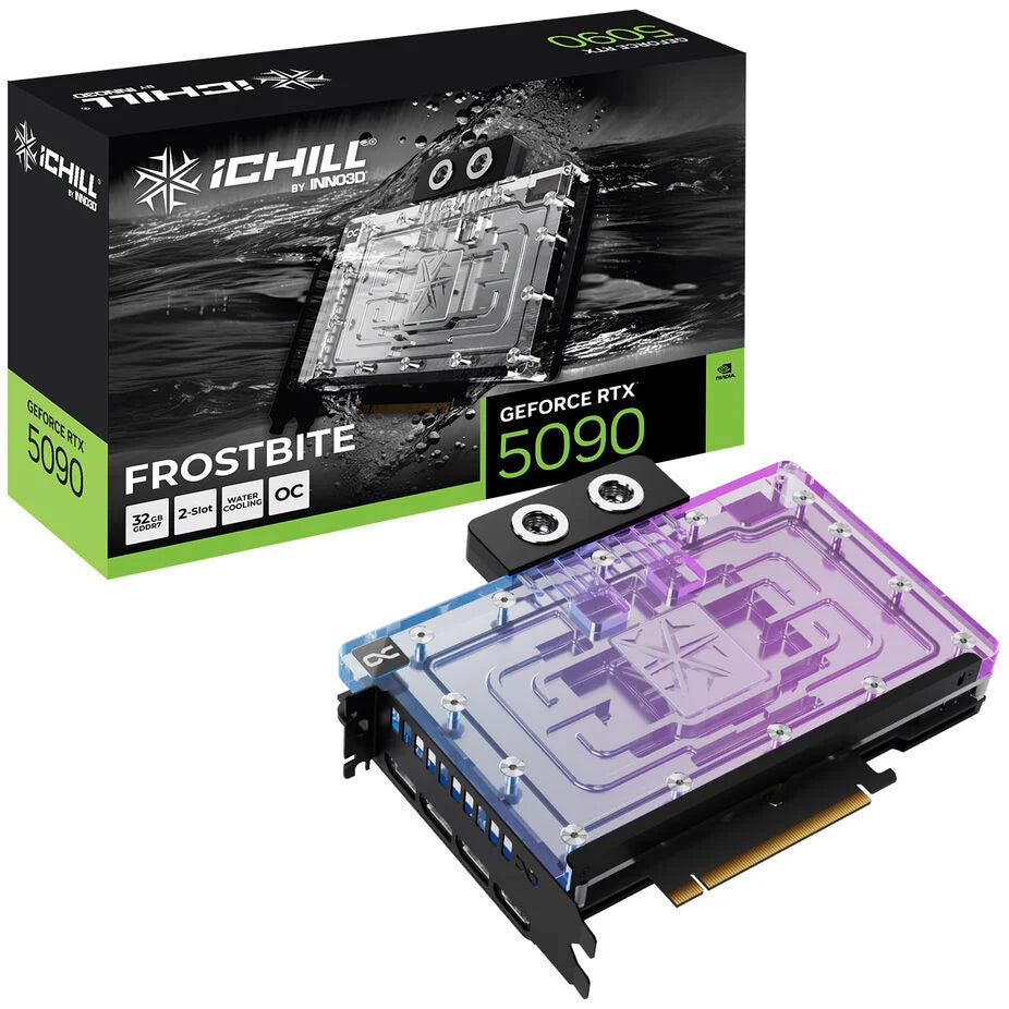 INNO3D GeForce RTX 5090 iChill Frostbite, 32768 MB GDDR7 Inno3d