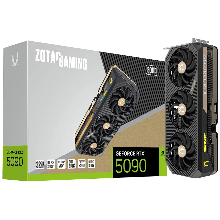 ZOTAC GAMING GeForce RTX 5090 SOLID, 32768 MB GDDR7 Zotac