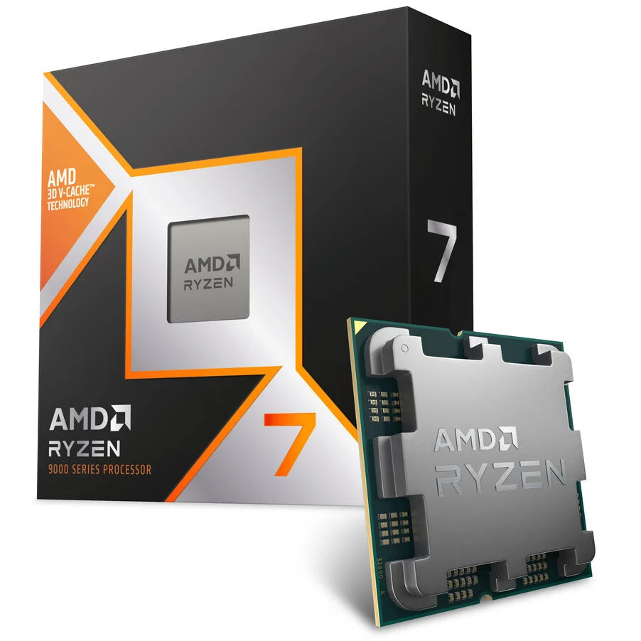 AMD Ryzen 7 9800X3D CPU, 8 Kerne, 5,2 GHz, Sockel AM5 (Granite Ridge) - boxed, ohne Kühler