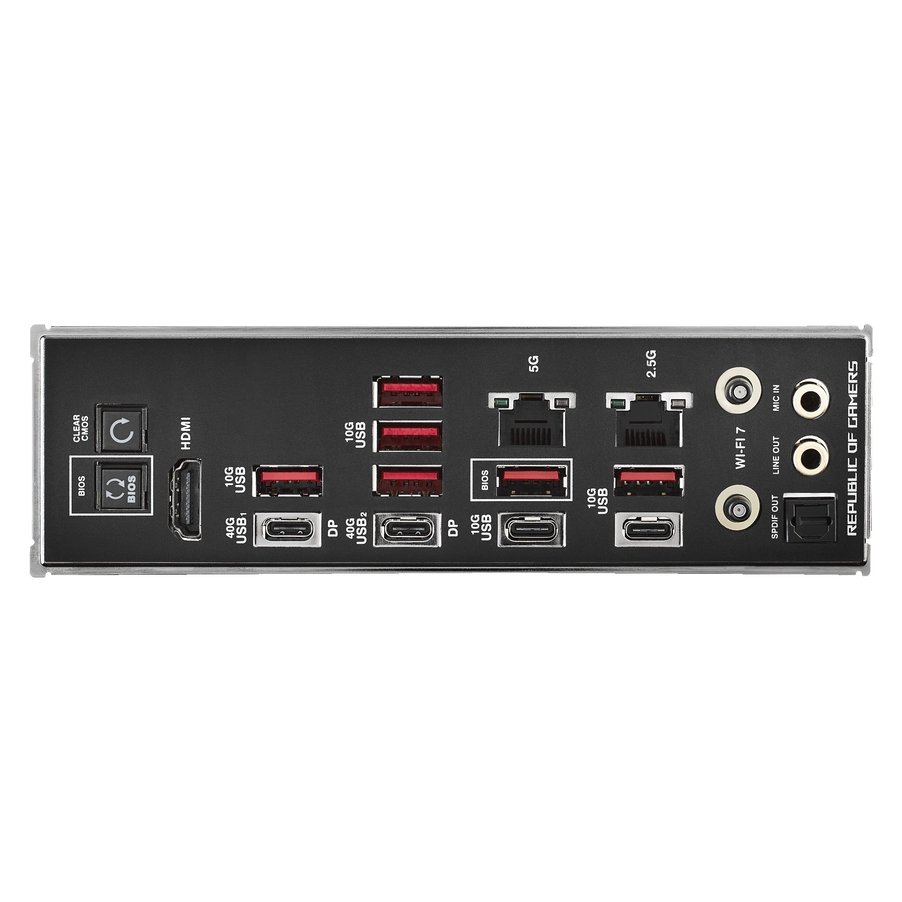 ASUS ROG Crosshair X870E Hero Mainboard, AMD X870E, Sockel AM5, DDR5