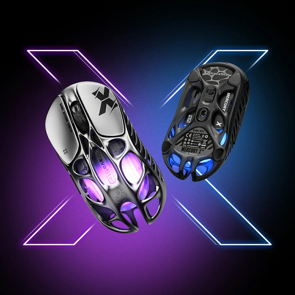 Mercury X Wireless Gaming Mouse Gravastar