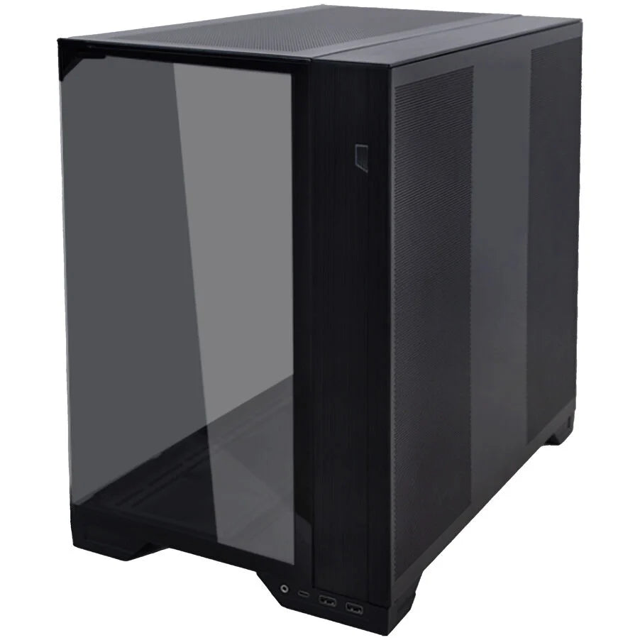 Lian Li O11 Vision Compact PC-Gehäuse, Midi-Tower, E-ATX, Tempered Glass - schwarz Lian Li