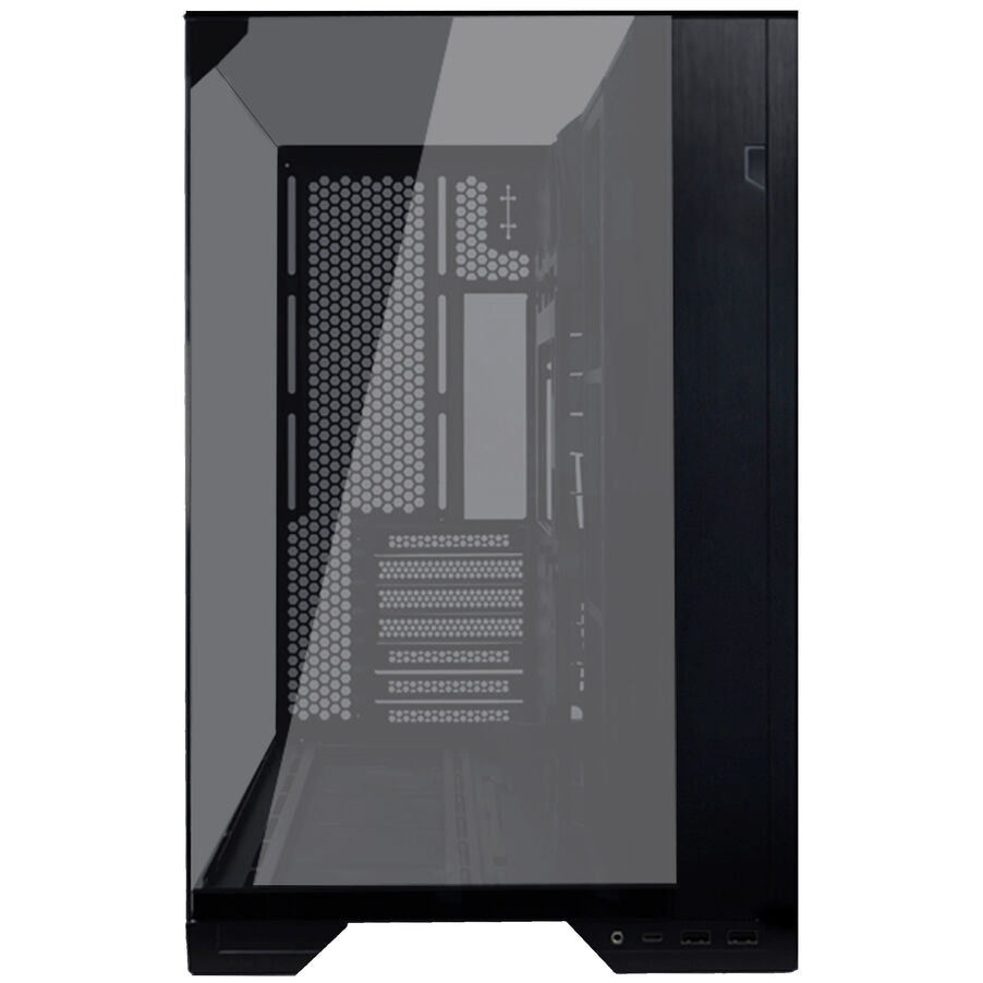 Lian Li O11 Vision Compact PC-Gehäuse, Midi-Tower, E-ATX, Tempered Glass - schwarz Lian Li