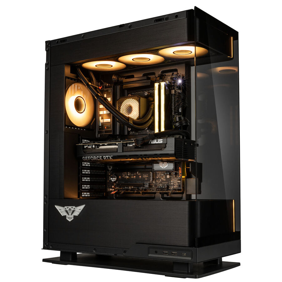 King Forge Gaming-PC Diamant, AMD Ryzen 7 9800X3D, RTX 5080, Phanteks Evolv X2 – Fertig-PC