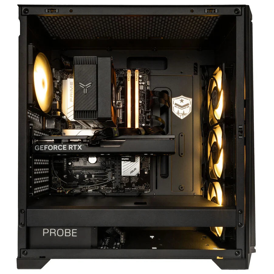 King Forge Gaming-PC Silber, AMD Ryzen 5 9500F, RTX 5060Ti 16GB, Phanteks Eclipse G370A – Fertig-PC