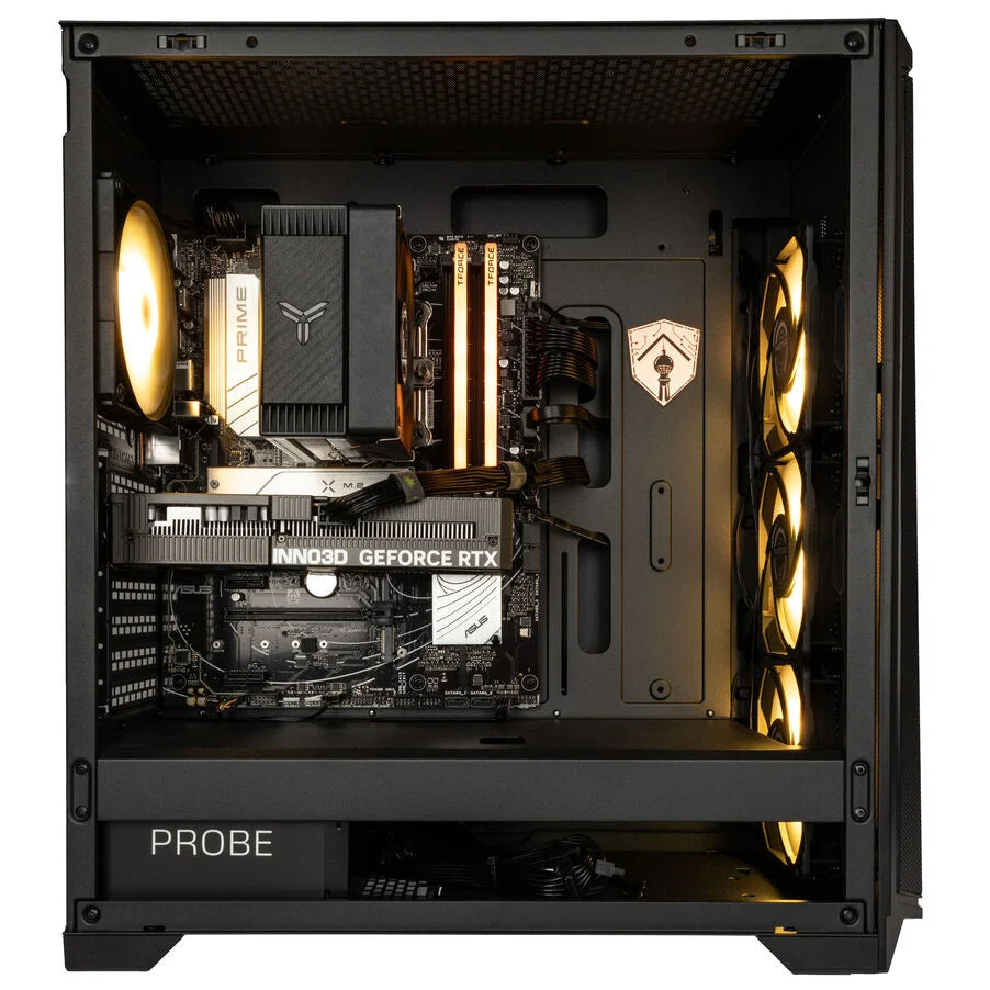 King Forge Gaming-PC Bronze, AMD Ryzen 5 7500F, RTX 5060, Phanteks Eclipse G370A – Fertig-PC