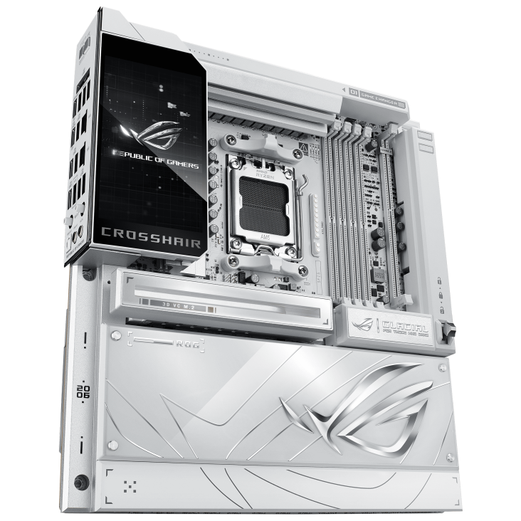 ROG Crosshair X870E Glacial AM5 Motherboard Asus