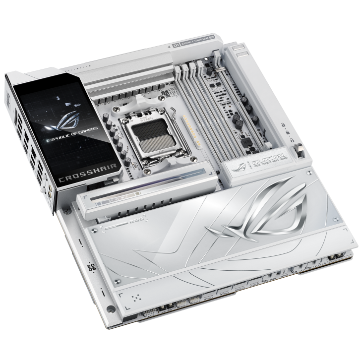 ROG Crosshair X870E Glacial AM5 Motherboard Asus