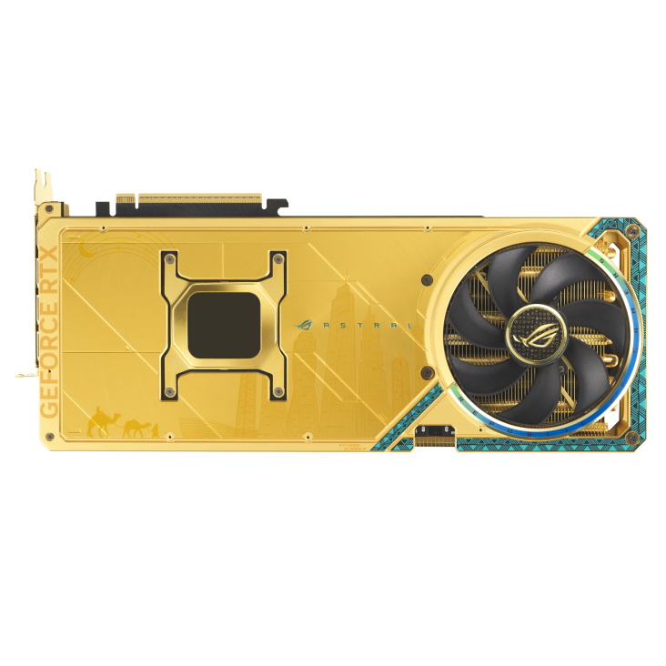 ROG Astral GeForce RTX 5090 Dhahab OC Edition Asus