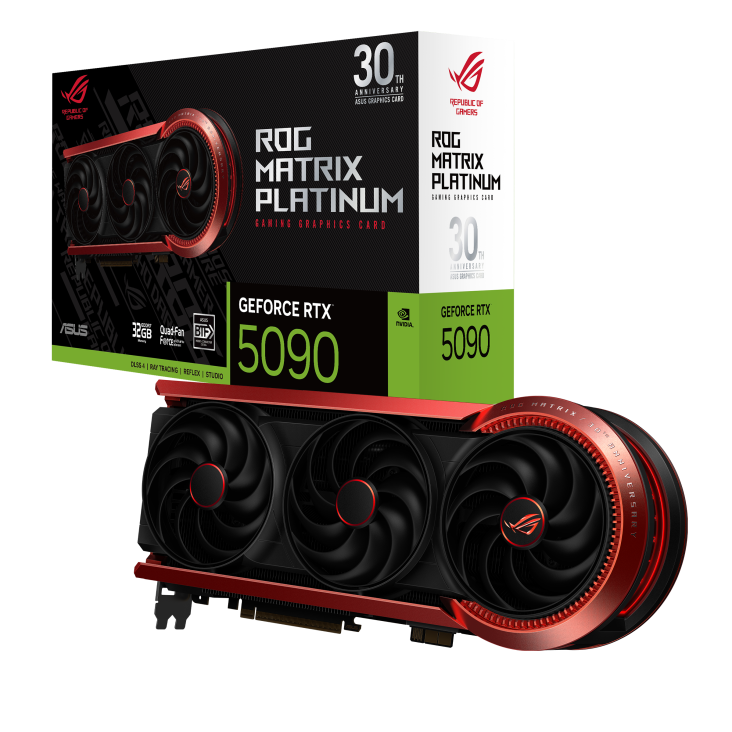 ROG Matrix Platinum GeForce RTX 5090 - ASUS Graphics Cards 30th Anniversary Edition Asus